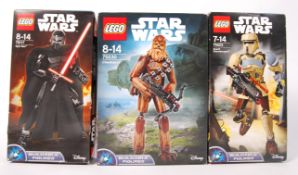 LEGO STAR WARS - COLLECTION OF LARGE FIGURE SETS