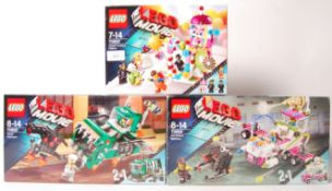 LEGO MOVIE SERIES SET NO'S. 70803, 70804, 70805