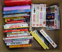 LARGE COLLECTION OF ASSORTED LEGO BOOKS