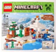 LEGO MINECRAFT SERIES SET NO. 21120 THE SNOW HIDEOUT