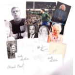 AUTOGRAPHS - BRITISH COMEDY & SPORTS