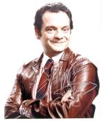 ONLY FOOLS & HORSES - SIR DAVID JASON - AUTOGRAPHED 12X16" PHOTO