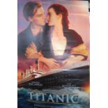 TITANIC MOVIE CINEMA BANNER POSTER