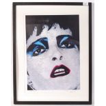 SIOUXSIE AND THE BANSHEES - FACE NO.2 - LIMITED SCREEN PRINT