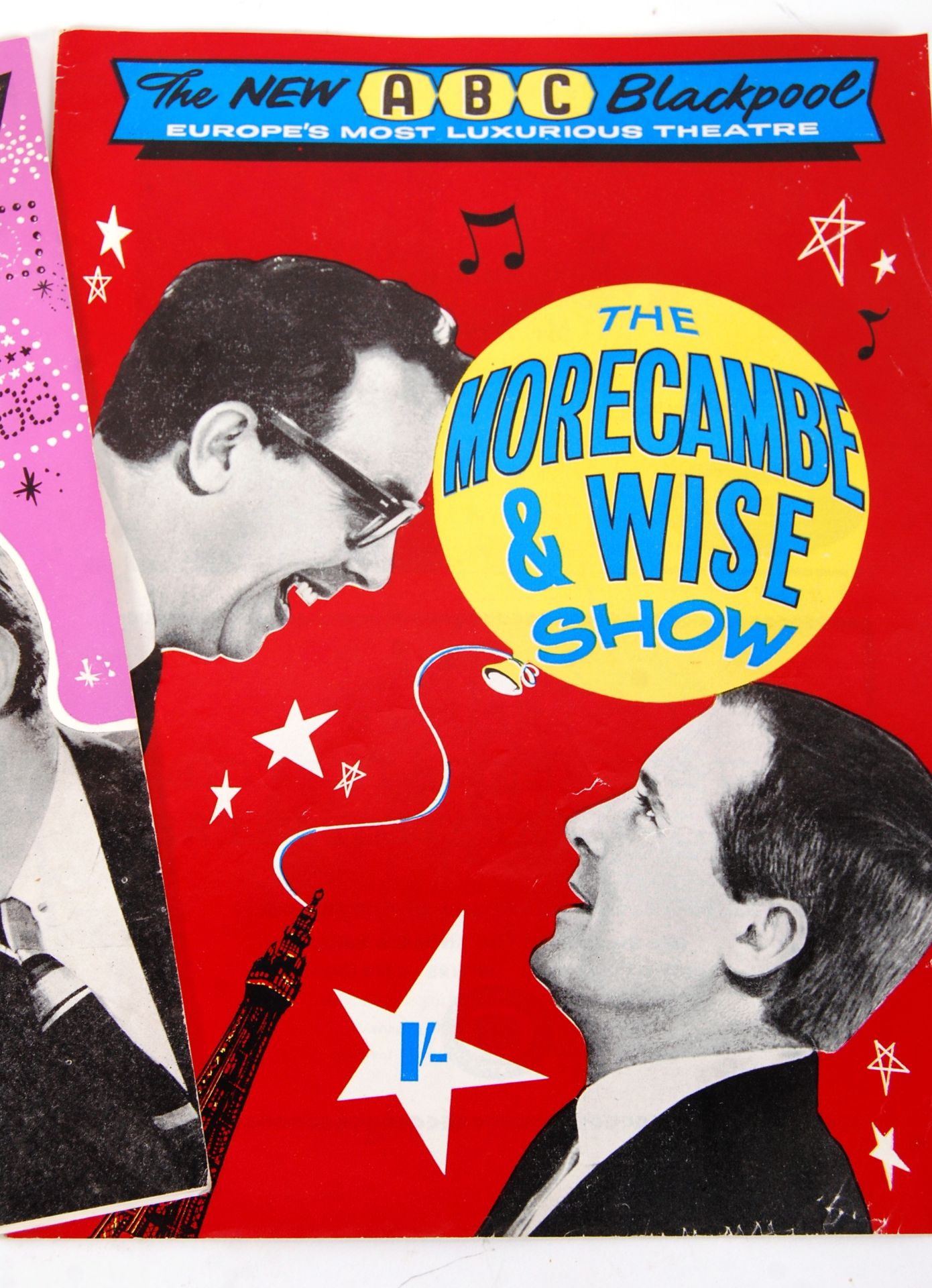 MORECAMBE WISE VINTAGE THEATRE PROGRAMMES - Image 3 of 5