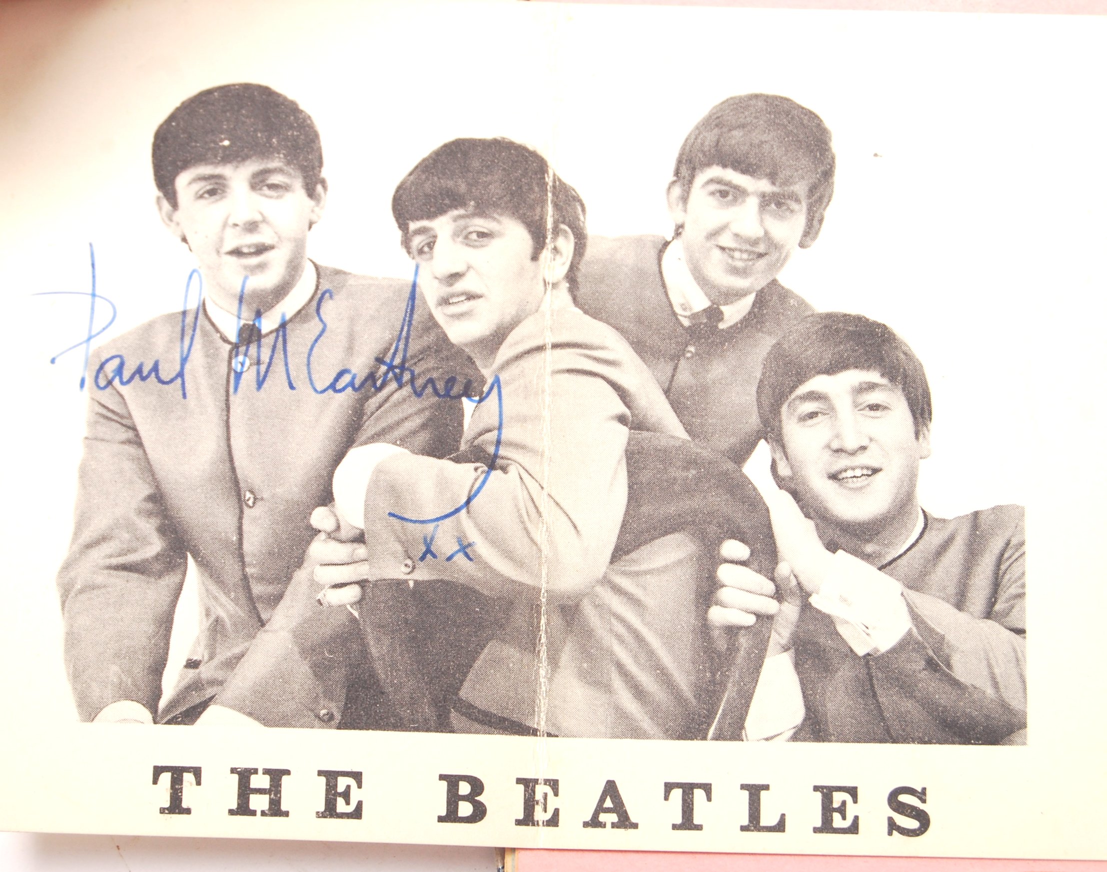 INCREDIBLY RARE PERSONAL BEATLES AUTOGRAPH COLLECTION & RELATED - Image 5 of 12