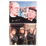 DAD'S ARMY ACTOR FRANK WILLIAMS AUTOGRAPHED PHOTOS