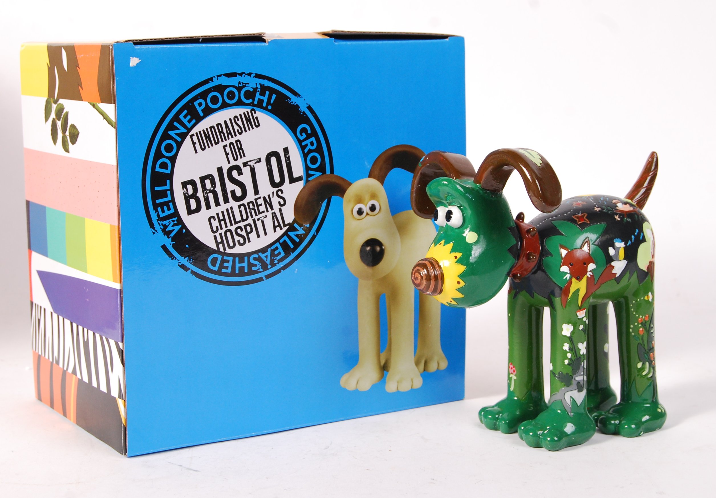 GROMIT UNLEASHED FIGURINE ' CREATURE COMFORTS ' BOXED