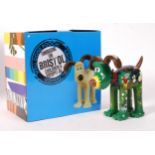 GROMIT UNLEASHED FIGURINE ' CREATURE COMFORTS ' BOXED