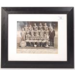 RARE MANCHESTER UNITED 1964 SQUAD SIGNED PHOTOGRAPH