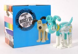 GROMIT UNLEASHED FIGURINE ' SHIP SHAPE & BRISTOL FASHION '