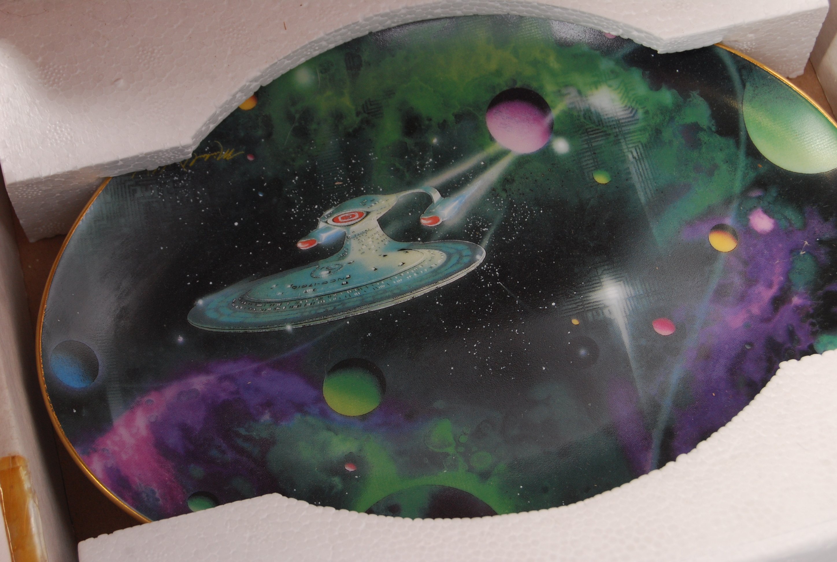 COLLECTION OF ' HAMILTON COLLECTION ' STAR TREK COLLECTOR'S PLATES - Image 4 of 8