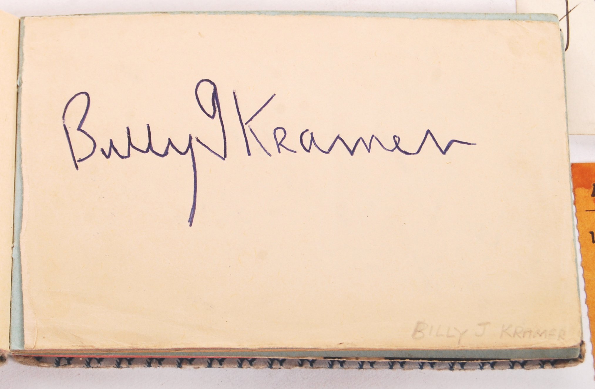 INCREDIBLY RARE PERSONAL BEATLES AUTOGRAPH COLLECTION & RELATED - Image 7 of 12