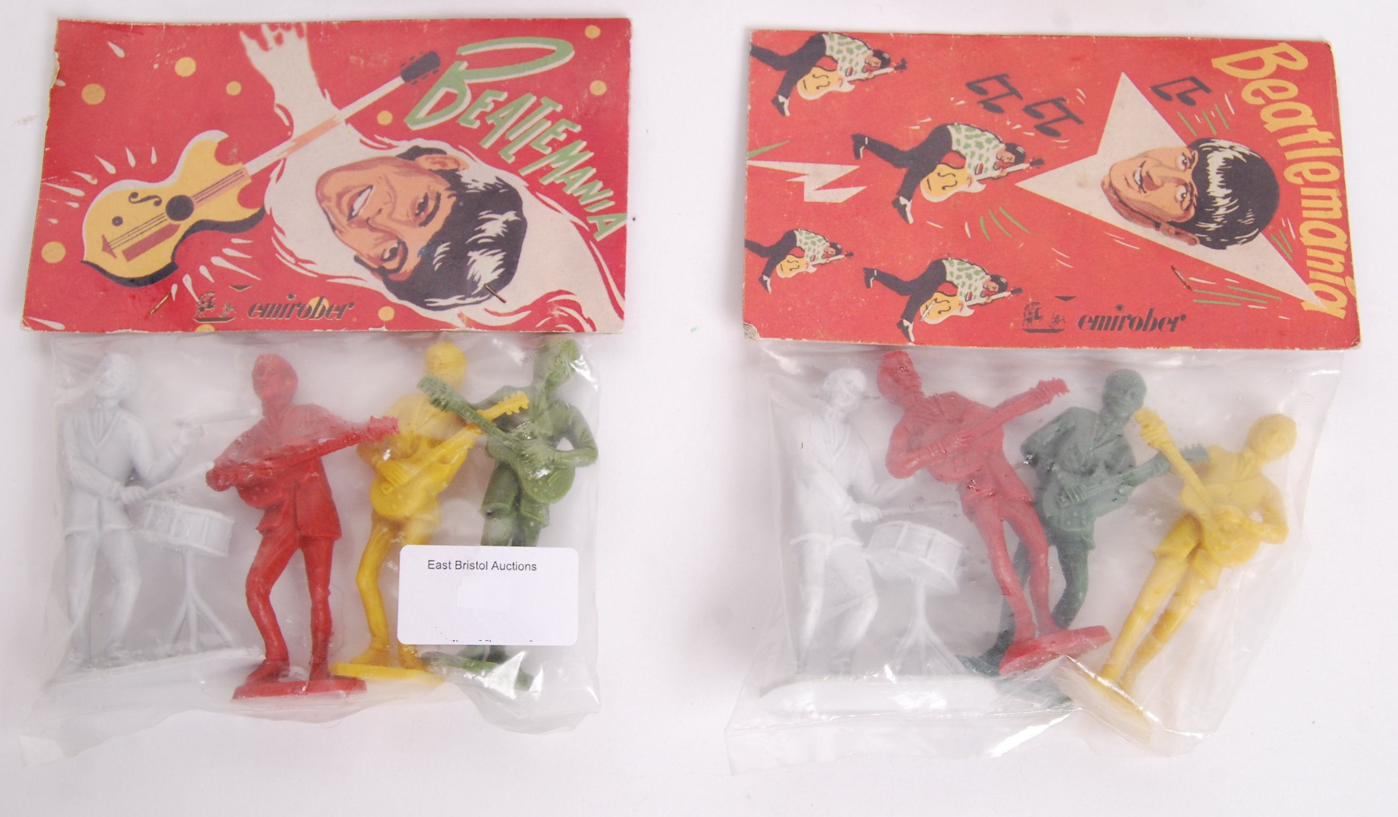 VINTAGE ' THE BEATLES ' FULL SET OF EMIROBER FIGURES - Image 2 of 3