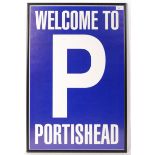 ' WELCOME TO PORTISHEAD ' PROMOTIONAL MUSIC POSTER