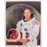 INCREDIBLY RARE NEIL ARMSTRONG FIRST MAN ON THE MOON AUTOGRAPHED PHOTO