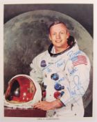 INCREDIBLY RARE NEIL ARMSTRONG FIRST MAN ON THE MOON AUTOGRAPHED PHOTO