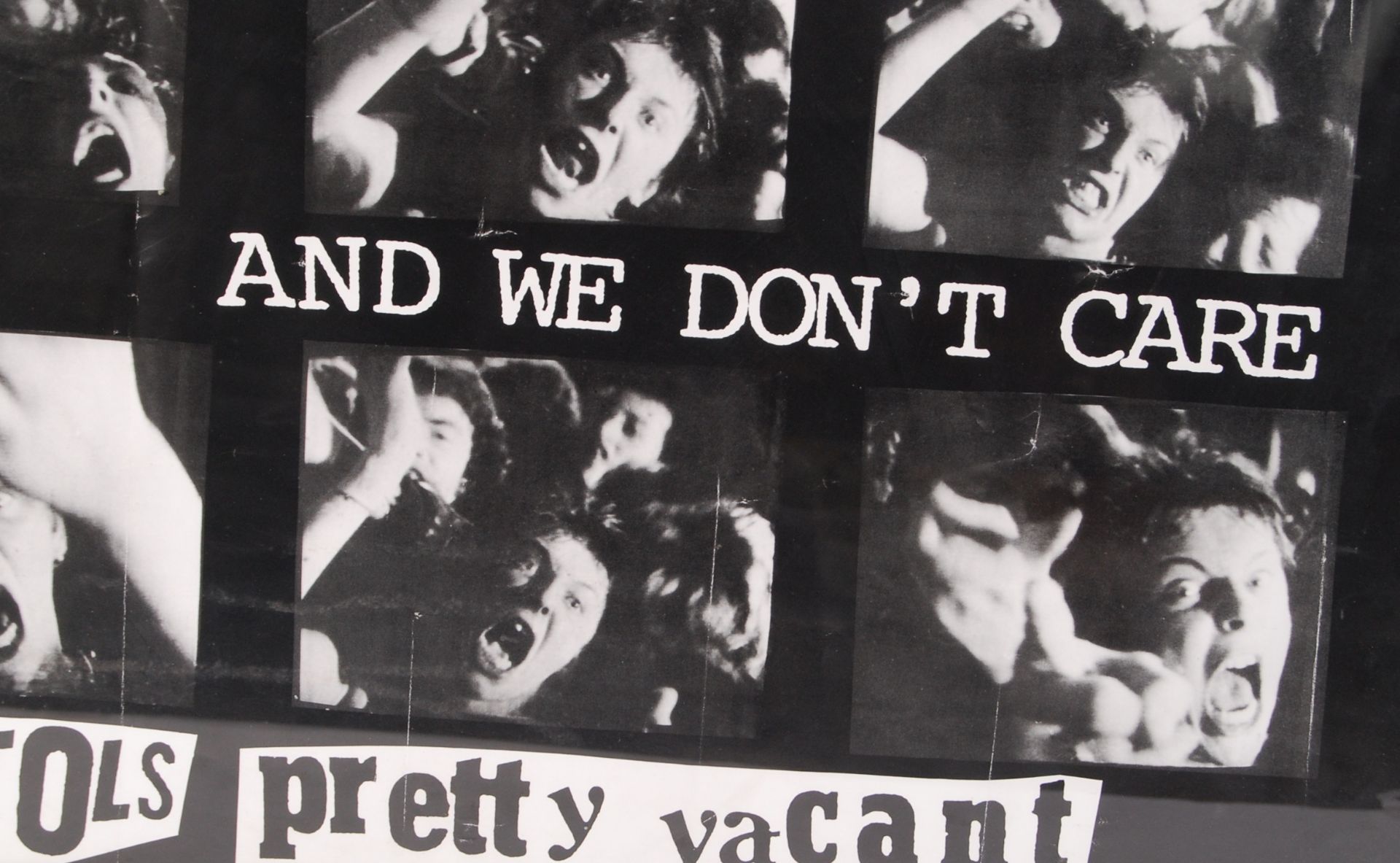 RARE SEX PISTOLS ' PRETTY VACANT ' SINGLE PROMO RELEASE POSTER - Bild 4 aus 4