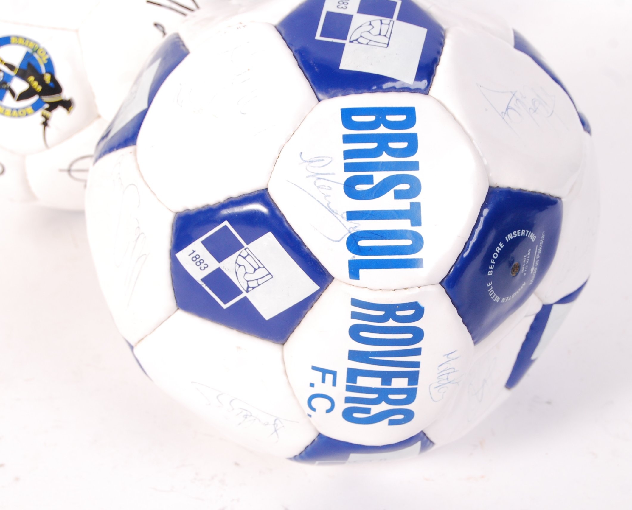 AUTOGRAPHED FOOTBALLS - BRISTOL ROVERS ETC - Image 5 of 5