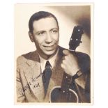 GEORGE FORMBY AUTOGRAPHED SIGNED PHOTOGRAPH