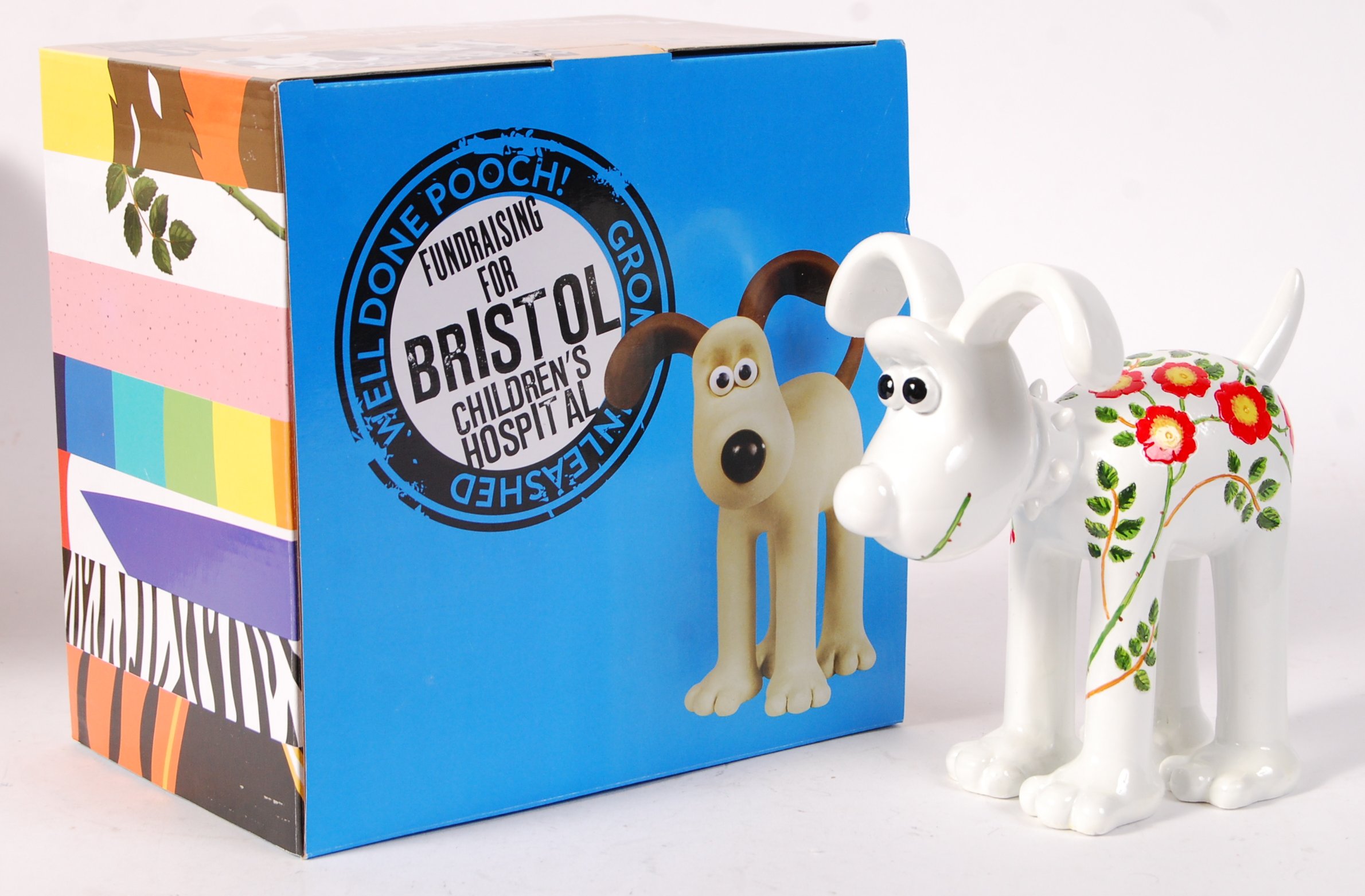 GROMIT UNLEASHED FIGURINE ' DOG ROSE ' BOXED