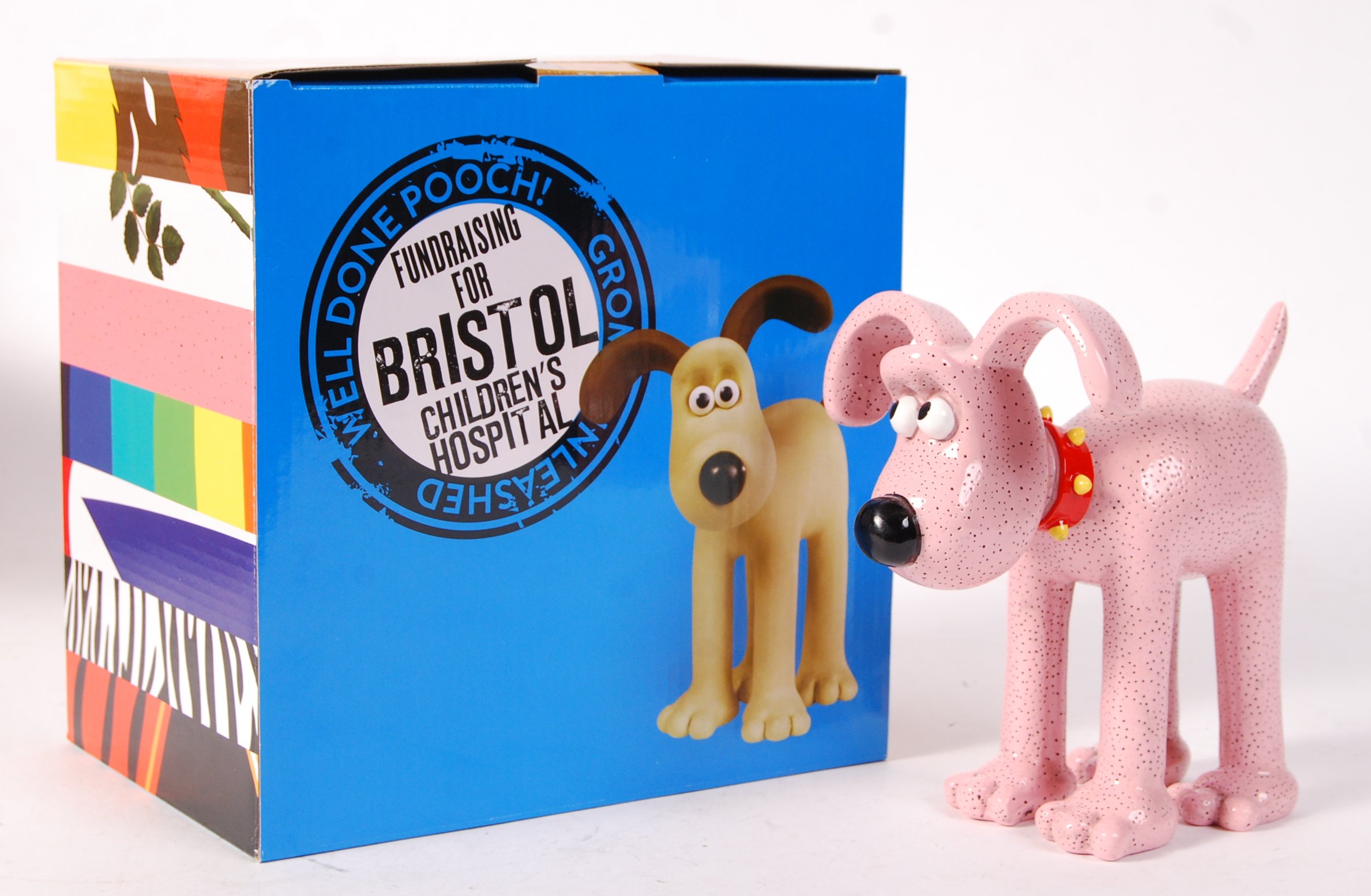 GROMIT UNLEASHED FIGURINE ' CLOSE SHAVE ' BOXED