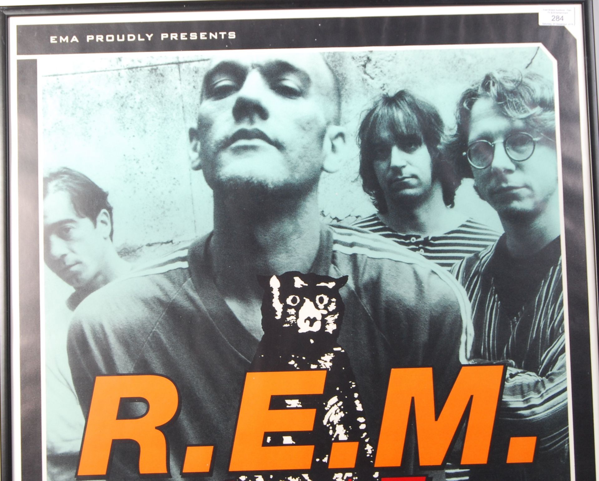 REM 1995 ' 95 ' MUSIC TOUR CONCERT GIG POSTER - STOCKHOLM ARENA - Bild 2 aus 3