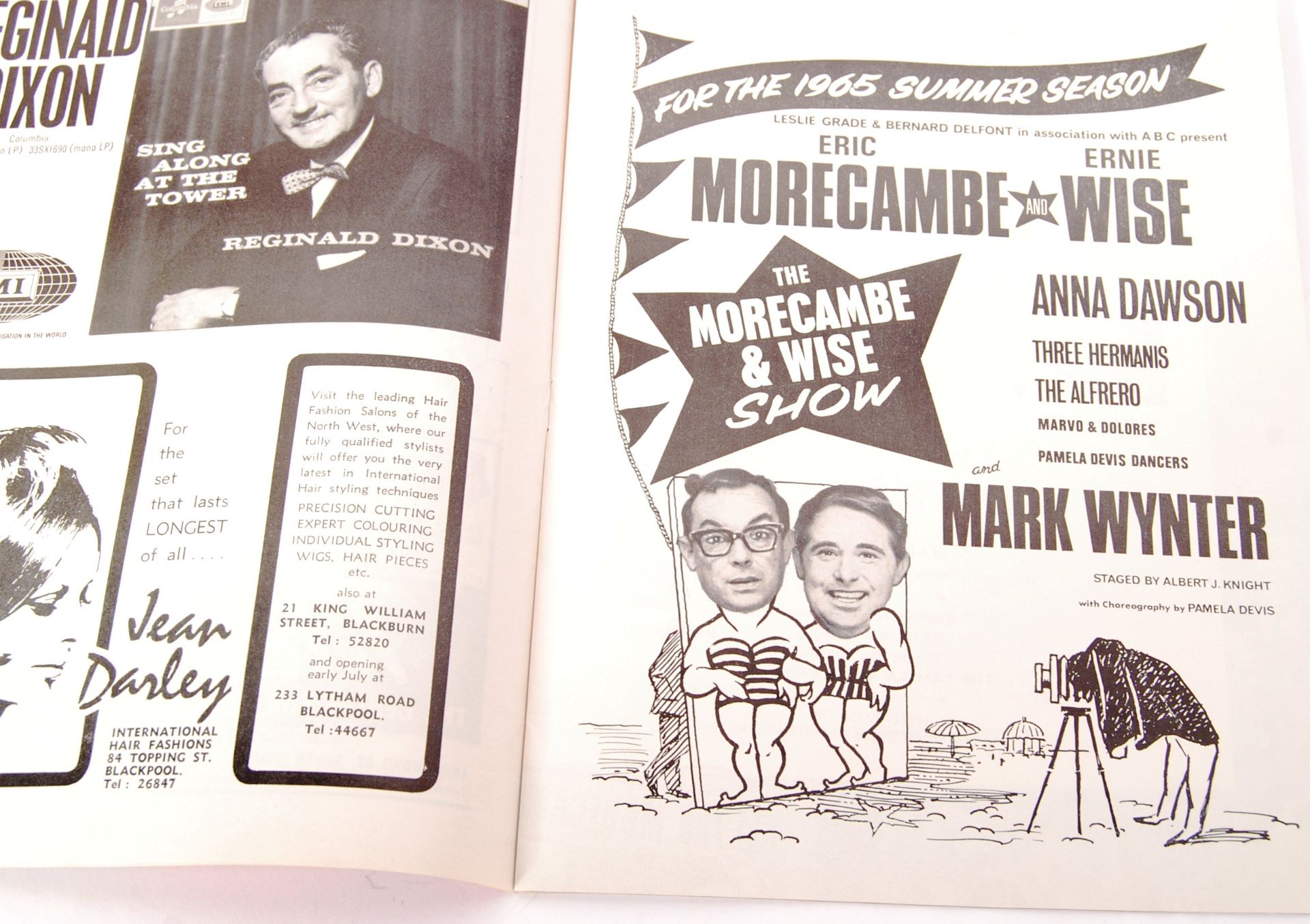 MORECAMBE WISE VINTAGE THEATRE PROGRAMMES - Image 5 of 5