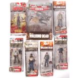 MCFARLANE TOYS ' THE WALKING DEAD ' CARDED ACTION FIGURES