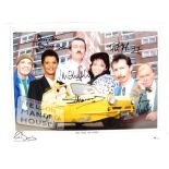 ONLY FOOLS & HORSES CAST SIGNED PHOTOGRAPH