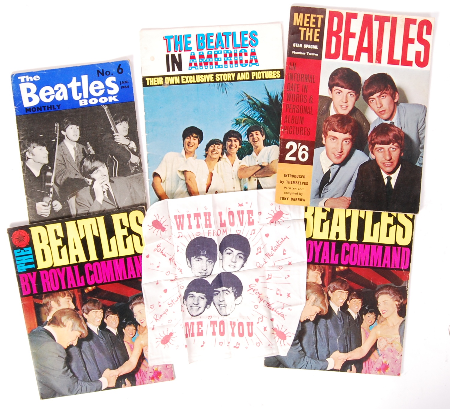 THE BEATLES - ASSORTED VINTAGE MAGAZINES & MEMORABILIA