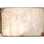 COLLECTION OF 19TH CENTURY MARITIME CHARTS / MAPS