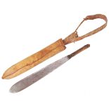 EARLY 20TH CENTURY MASAI KENYAN KIKUYU SIMI KNIFE