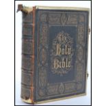 A 19th Century 'Holy Bible with marginal readings and parallel references and the commentaries of
