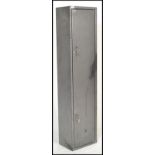 A Boxx Security modern gun cabinet, the tall cabinet fitted with single secure full length door to
