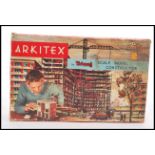 A boxed Triang Arkitex scale model construction kit by Spot-On. 6cm high 30cm wide 18cm deep box.