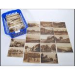 British vintage postcards produced by Judges. Almost 400 sepia photos. Used/unused views.