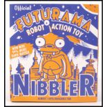 FUTURAMA OFFICIAL TINPLATE ROBOT ACTION TOY ' NIBBLER '