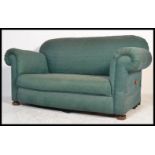 A 19th Century Victorian drop end two seater sofa