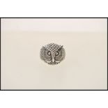 A stamped 925 silver ring inthe form of an owl. Weight approx 8.2g. Size P.5.