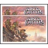 TEENAGE MUTANT NINJA TURTLES SHOP MOVIE DISPLAY BOARD