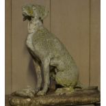 A fantastic early 20th Century garden ornament of a  well weathered French large sculptural