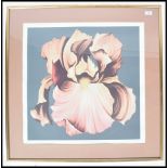 Lowell Blair Nesbitt ( American 1933-1993 ) A framed and glazed seriegraph print entitled ' Iris '