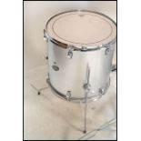 A 20th century / contemporary Ludwig Drum set comprising of the base drum, snare drum, pedals and