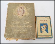 Two early 20th Century books to include 'Vanity Fair' by William Makepeace Thackeray illustrated