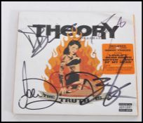 Theory of a Dead Man ' The Truth Is... ' Album on CD signed by the band to the front.