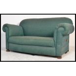 A 19th Century Victorian drop end two seater sofa