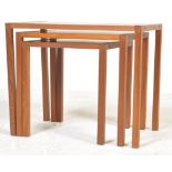 20TH CENTURY TEAK WOOD NEST OF TABLES