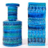 RIMINI BLUE BITOSSI ITALIAN STUDIO ART POTTERY VASE BY ALDO LONDI