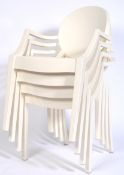 AFTER PHILIPPE STARCK A SET OF CONTEMPORARY GHOST CHAIRS